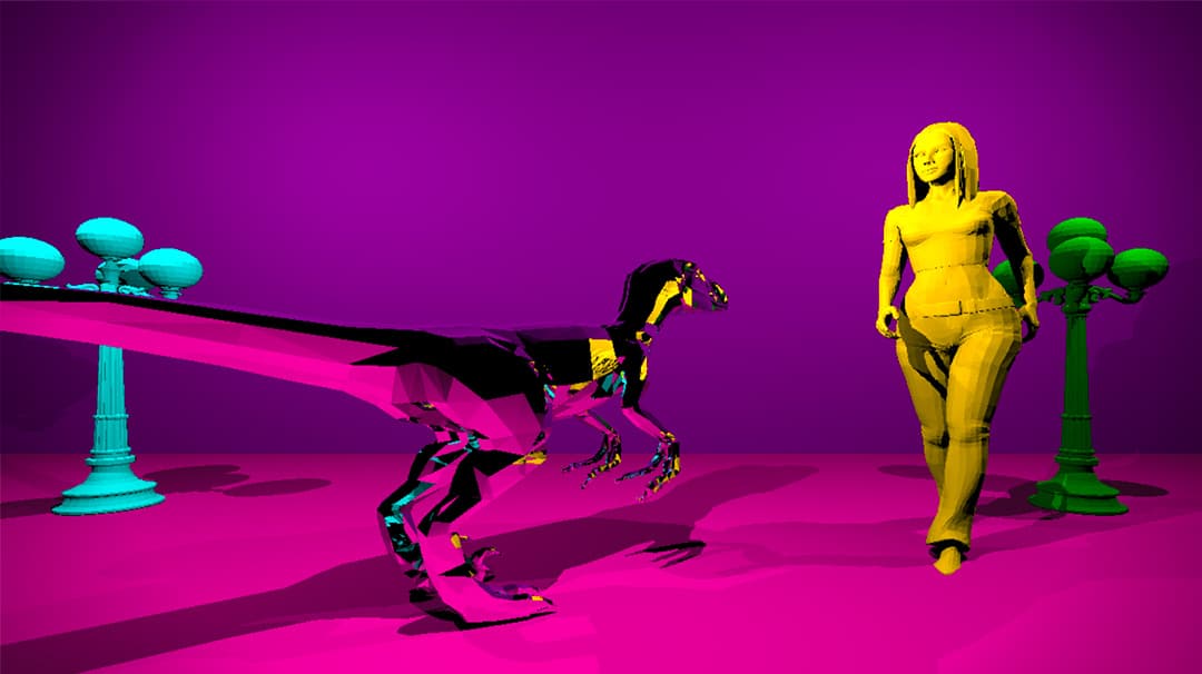 Scene with 56K Triangles